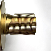 Paini Cox Grip Cмеситель для душа встраиваемый, с внутренней частью, цвет: золото брашированное 7GPJ690