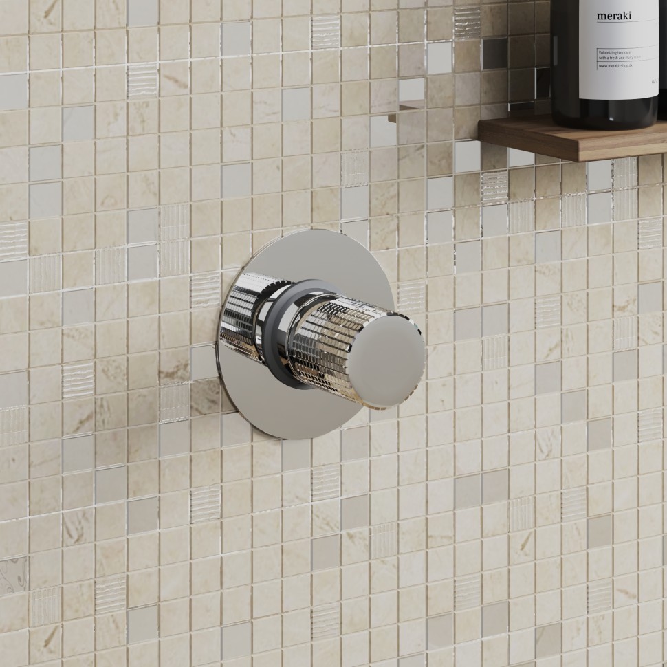 Paini Cox Grip Cмеситель для душа встраиваемый, с внутренней частью, цвет: хром 7GCR690