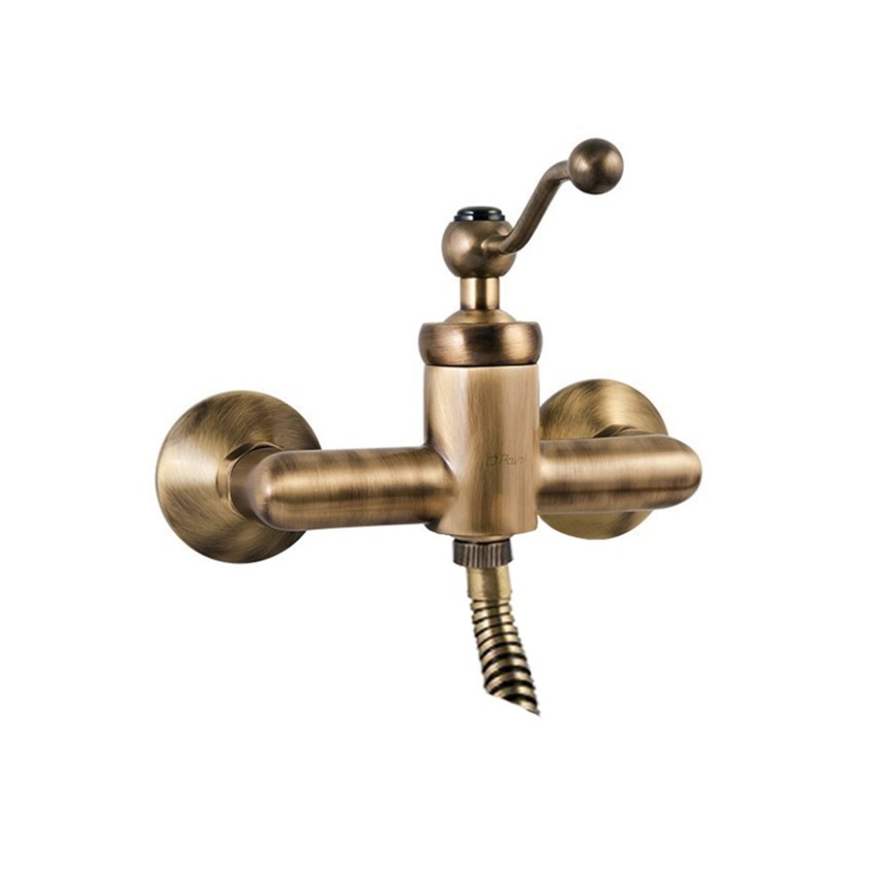 Paini Duomo Смеситель для душа на 2 отверстия без излива, цвет: состаренная бронза 88F3511