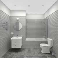 Paini Duomo Смеситель для душа на 2 отверстия без излива, цвет: хром 88CR511KM