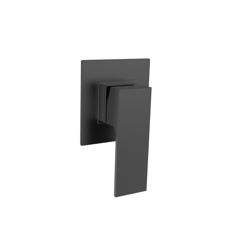 Paini Grazia Cмеситель для душа встраиваемый с внутренней частью, цвет: черный брашированный 21PZ690