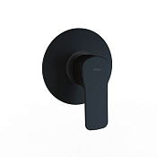 Paini Viva Style Cмеситель для душа встраиваемый, с внутренней частью, цвет: черный матовый P4YO690