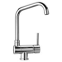 Paini Cox Смеситель для кухни с поворотным изливом, на 1 отв., высота излива 21,7 см, цвет: хром 78CR582KM