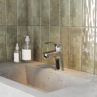 Paini Atomix Смеситель для раковины, без донного клапана, высота излива 8,7 см, цвет: хром D1CR205GKM