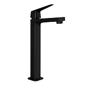 Paini Bari Смеситель для раковины, высота излива 23,2 см, без донного клапана, цвет: черный матовый RTYO205LL