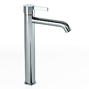 Paini Brera Смеситель для раковины высокий 24,3 см, без донного клапана, цвет: хром 74CR205OLL