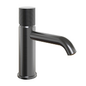 Paini Cox Grip Смеситель для раковины, высота излива 8 см, без донного клапана, цвет: черный браш 7GPZ205O