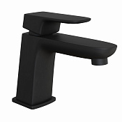 Paini Nove Смеситель для раковины, высота излива 7,6 см, без донного клапана, цвет: черный матовый 09YO205