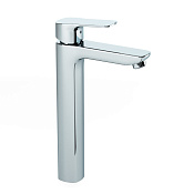 Paini Viva Style Смеситель для раковины высокий 24,2 см, без донного клапана, цвет: хром P4CR205LL