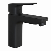 Paini Viva Style Смеситель для раковины, излив 8,8 см, без донного клапана, цвет: черный матовый P4YO205