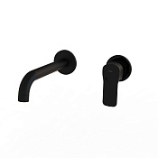 Paini Viva Style Смеситель для раковины встраиваемый, с внутренней частью, цвет: черный матовый P4YO208