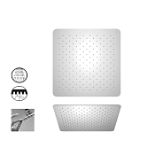 Paini Milano Верхний душ без кронштейна, 30 см, 1 вид струи, ультратонкий, цвет: хром 50CR759UPQ30E