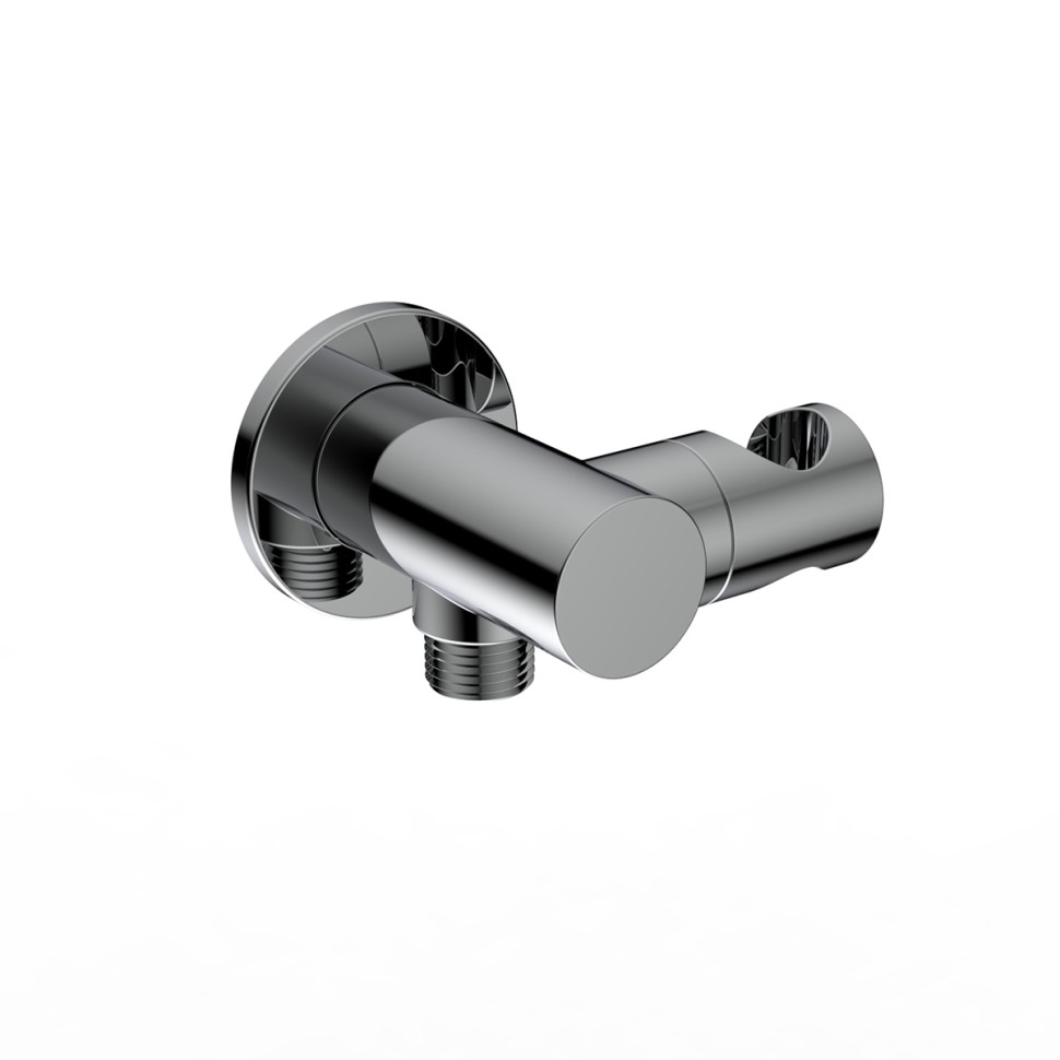 Paini Шланговое подключение с держателем для лейки, латунь, цвет: хром 50CR480T