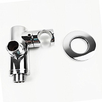 Paini Шланговое подключение с держателем для лейки, латунь, цвет: хром 50CR480T