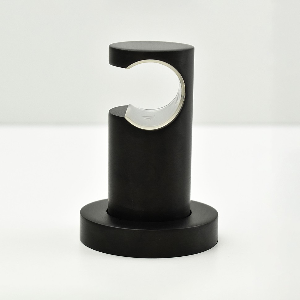 Paini Держатель для ручного душа фиксированный, цвет: черный брашированный 53PZ186TT