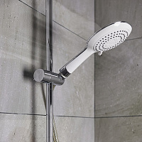 Paini Novara Душевая лейка, 5 режимов, пластик, цвет: хром 50CR155/P18KM