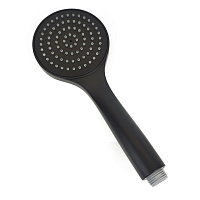 Paini Torino Душевая лейка, 1 режим, латунь, цвет: черный матовый TRYO155