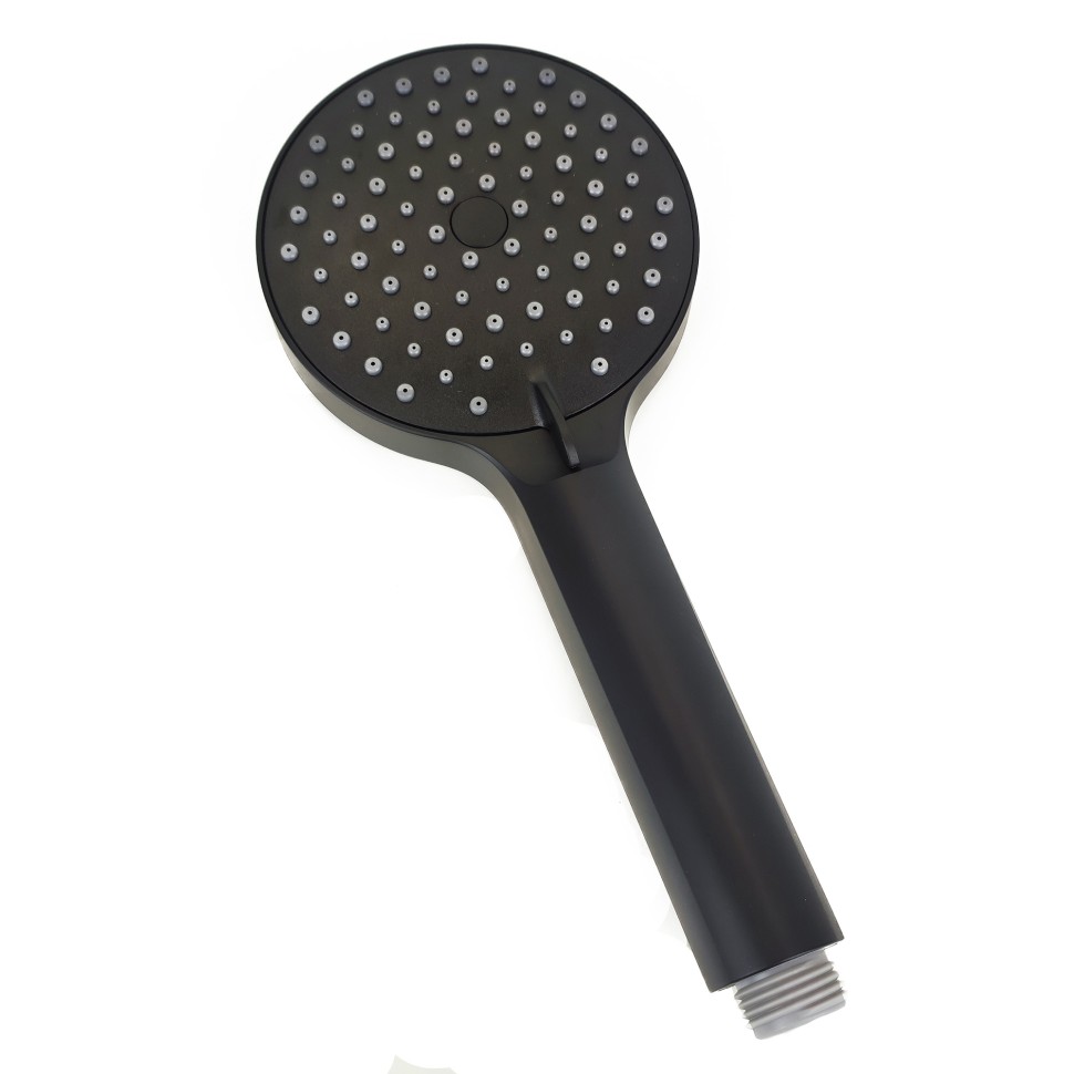 Paini Torino Душевая лейка, 3 режима, латунь, цвет: черный матовый TRYO155F3D110