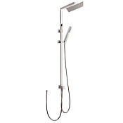 Paini RS Душевой гарнитур: душевая лейка, штанга 110 см, держ. для душа, шланг 150 см, цвет: хром 50CR191ARQ4P3
