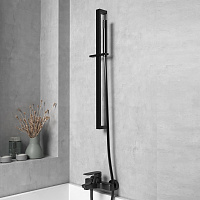 Paini Душевая штанга 70 см, цвет: черный брашированный 50PZ129QQRI