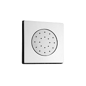 Paini Душевая форсунка бокового душа встраиваемая, 12,5 см, цвет: хром 50CR721IQ