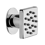 Paini Душевая форсунка бокового душа 4,8 см, цвет: хром 50CR721Q