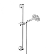 Paini Bologna Душевой гарнитур: душевая лейка, штанга 63,2 см, держатель для душа, шланг, цвет: хром BLCR121