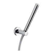 Paini Душевой гарнитур: душевая лейка 1 вид струи, держатель для душа, шланг 175 см, цвет: хром 53CR131TP4