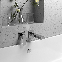 Paini Grazia Излив настенный для ванны 21 см, цвет: хром 21CR430PL