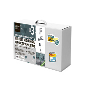 Paini Atomix Душевой комплект - смесители для раковины и ванны, лейка, шланг 150 см, цвет: хром D1CRSET4