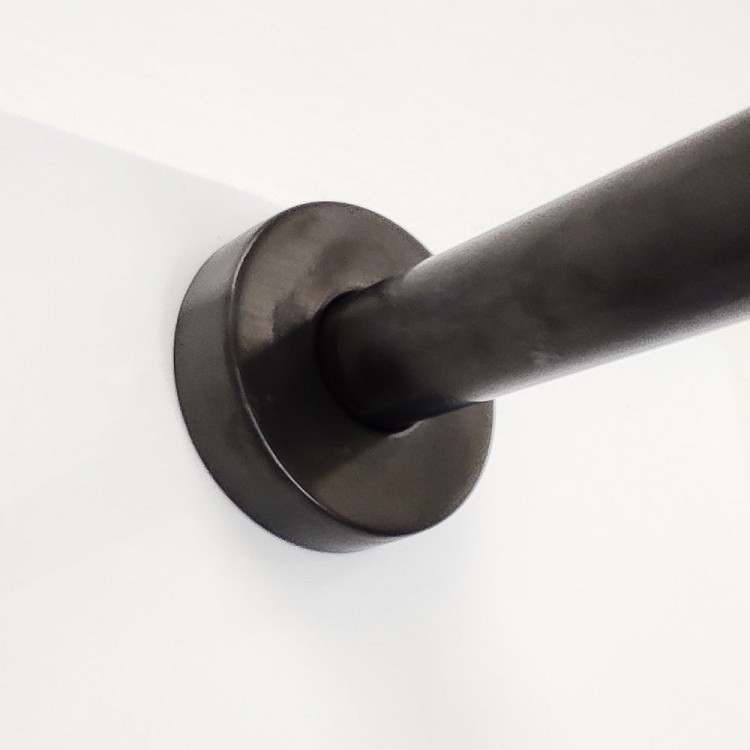 Paini Кронштейн настенный 35 см, цвет: черный брашированный 50PZ745TT35