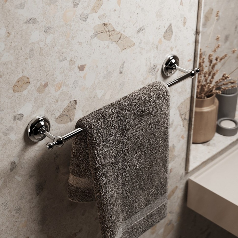 Paini Duomo Полотенцедержатель, 50 см, подвесной, цвет: хром 88CR002