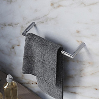 Paini Morgana Полотенцедержатель, 35 см, подвесной, цвет: хром 73CR001