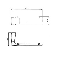 Paini Lady Держатель туалетной бумаги, цвет: хром 89CR051