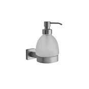 Paini Dax-r-dax Дозатор для жидкого мыла с держателем, стеклянная колба, цвет: хром 84CR031BI