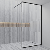 Paini Душевая перегородка 100x195 рисунок рамка PAINI-WalkIN100F