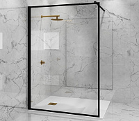 Paini Душевая перегородка 110x195 рисунок рамка PAINI-WalkIN110F