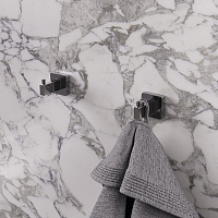 Paini Dax-DaxR Крючок для халата, квадратный, цвет: хром 84CR011