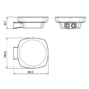 Paini Lady Мыльница с чашей из стекла, подвесная, цвет: хром 89CR021VR