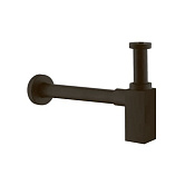 Paini Dax-DaxR Сифон для раковины латунный, цвет: черный брашированный 84PZ849