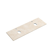 Sancos Столешница под раковину 160х46 см, прямоугольная, 2 отв. под смеситель, цвет: бежевый матовый TT160A2X