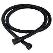 Remer Душевой шланг 150 см, в металлической оплетке, цвет: nero opaco 333CN150NO