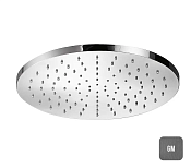 Almar Square 300 Верхний душ без кронштейна d30 см, 1 режим, цвет: brushed gun metal E044040.GM