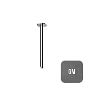 Almar Round Кронштейн для верхнего душа потолочный 30 см, цвет: brushed gun metal E021109.GM