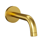 Paini Cox Излив настенный 19 см, цвет: золото брашированное 78PJ207CAN19