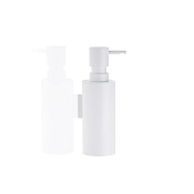 Decor Walther Mikado Дозатор для жидкого мыла, подвесной, латунь, цвет: белый матовый 0521150