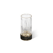Decor Walther Rocks Стакан для зубных щеток настольный граненый, с кристаллами, цвет: золото 0934267