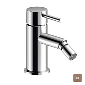 Almar Round Смеситель для биде на 1 отверстие, без д/к, высота излива 5 см, цвет: brushed copper E214003.CO