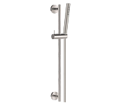 Remer X Style Inox Душевой гарнитур: лейка-"палочка", штанга 66 см, шланг, цвет: inox spazzolato SS317M317MM