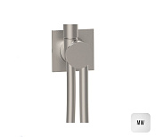 Almar Modular Square Шланговое подключение для лейки с держателем, внешняя часть, цвет: matt white E192001.MW